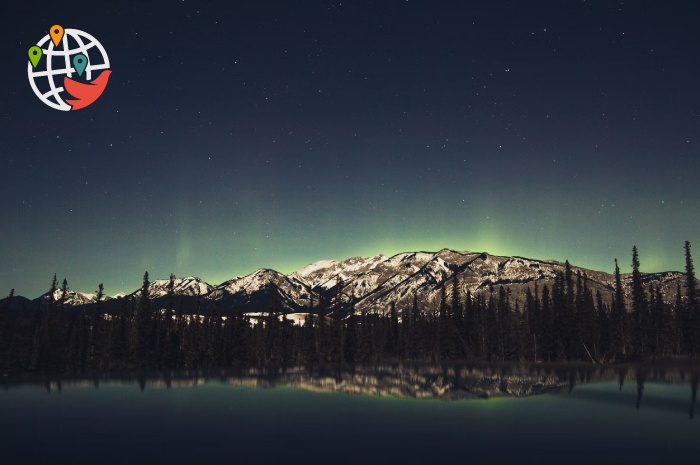 Parque Nacional Jasper Canadá noche