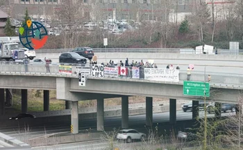 O tribunal ordena a proibição imediata de protestos no bairro de Calgary