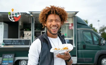 Canadian rented a huge billboard to sell cheese sticks