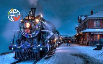 Canadian Pacific Holiday Christmas train has restarted its route