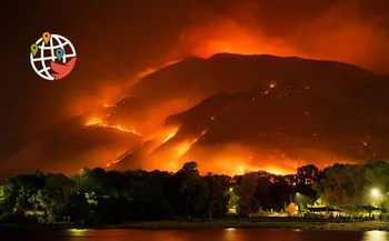 Thunderstorms have increased the number of blazing wildfires in British Columbia to nearly 420