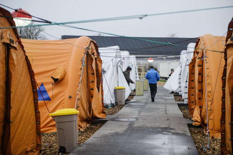 Дания ликвидирует палаточные лагеря для беженцев