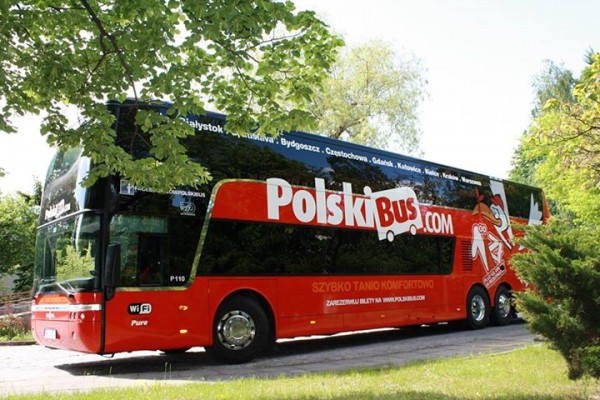 Популярный автобусный перевозчик PolskiBus запустил украинскую версию сайта