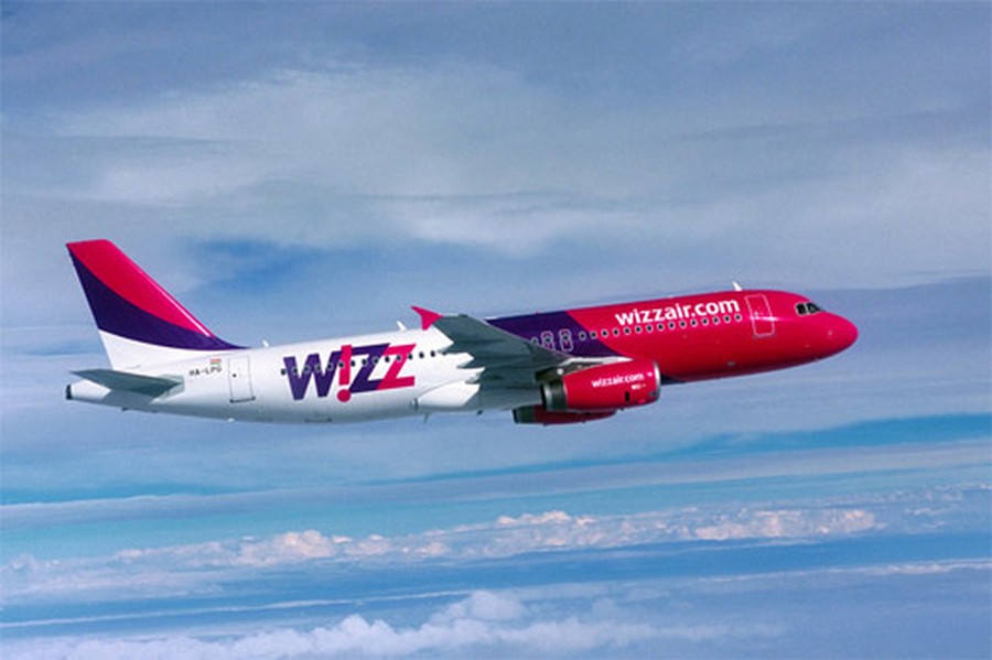 Wizz Air запускает два новых авиамаршрута из Киева в Польшу