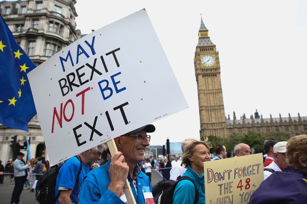 В Лондоне прошел масштабный марш против выхода Великобритании из ЕС