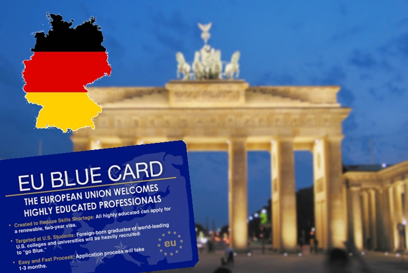 В Германии около 11% обладателей Blue Card составляют россияне и украинцы