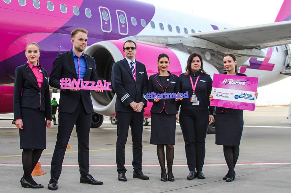 Авиаперевозчик Wizz Air вернулся в Харьков после 4-летнего перерыва