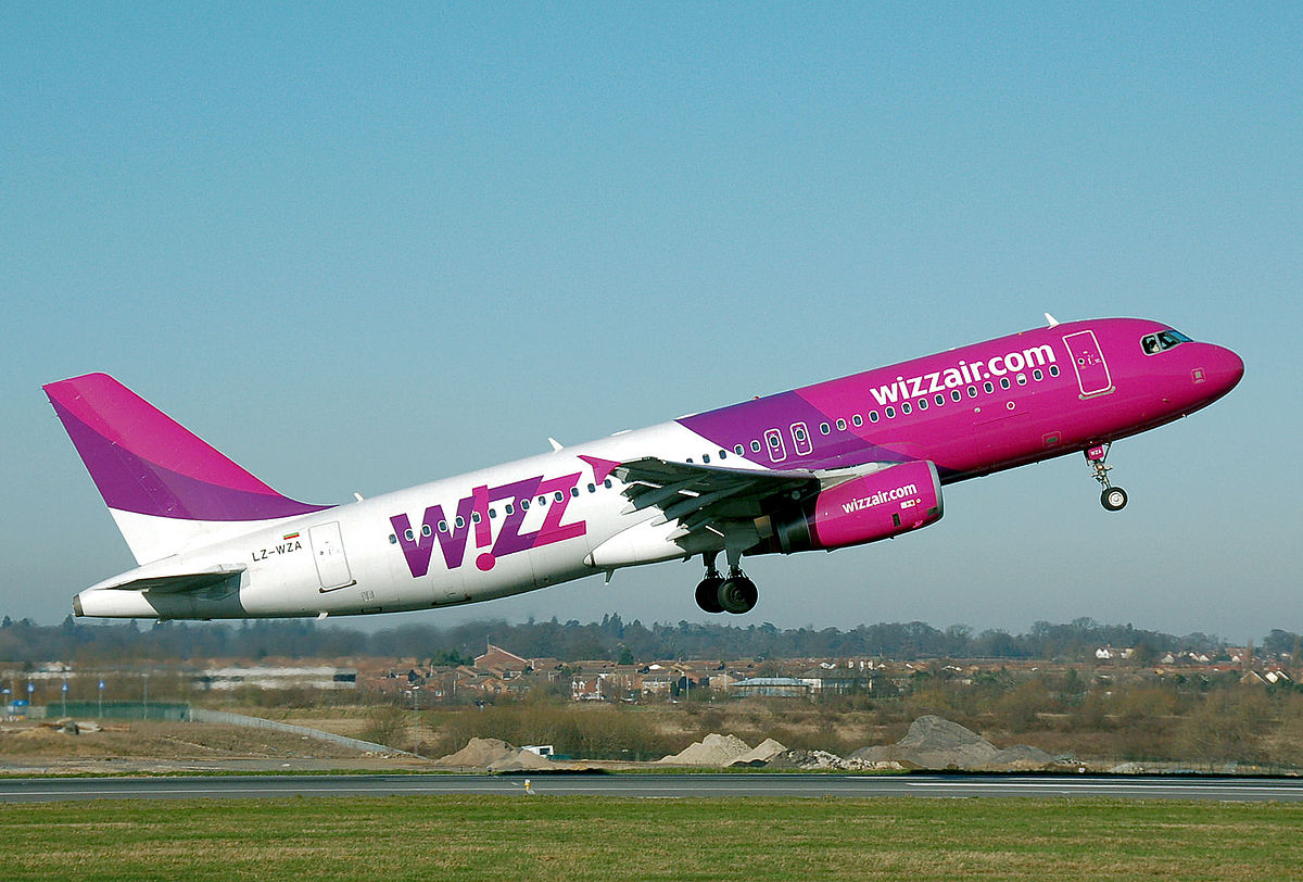 Авиакомпания Wizz Air открывает 3 новых маршрута из Киева