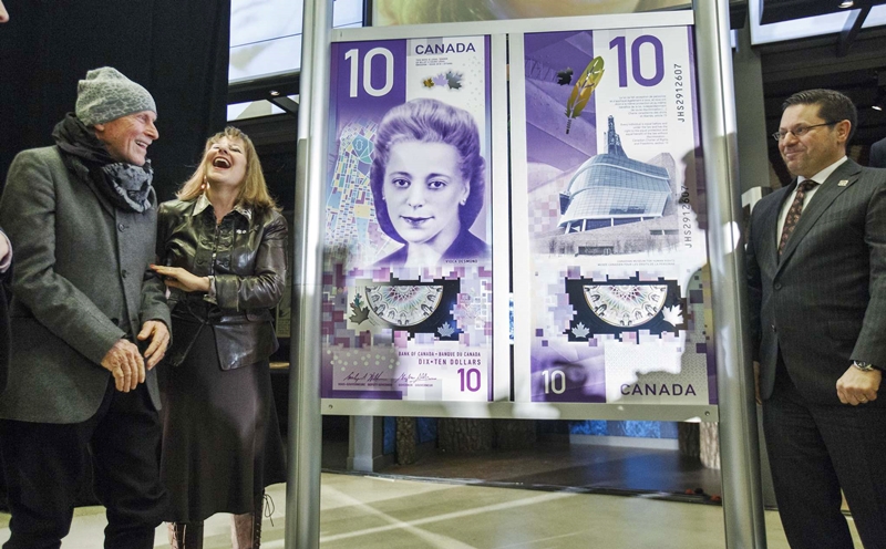 Банк Канады выпускает новую банкноту с уникальной историей