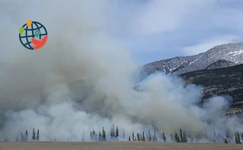 Die verheerenden Folgen eines der Waldbrände in British Columbia