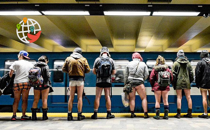 «День без штанов» пройдет в метро Монреаля в этом месяце