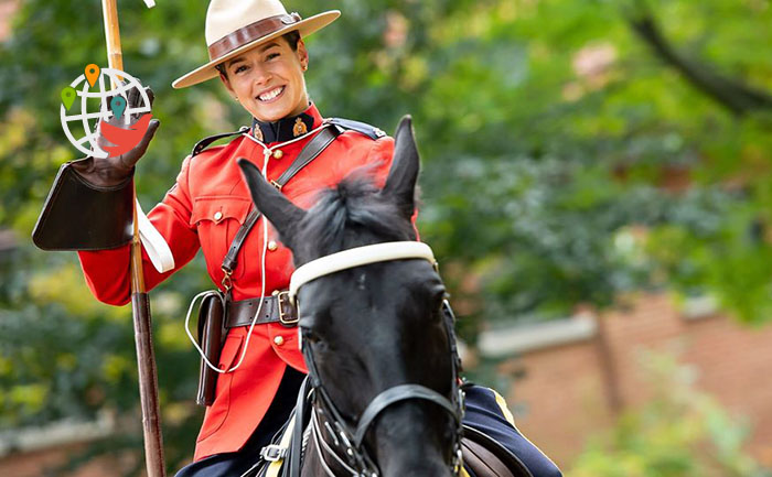 Королевская канадская конная полиция нанимает новых сотрудников