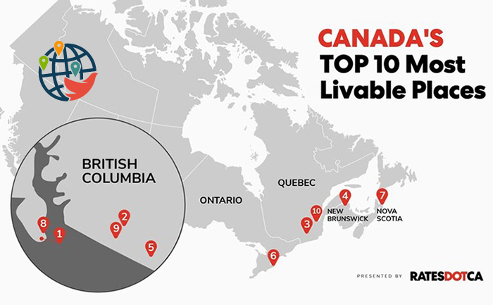 Las 10 mejores ciudades pequeñas para vivir en Canadá en 2021