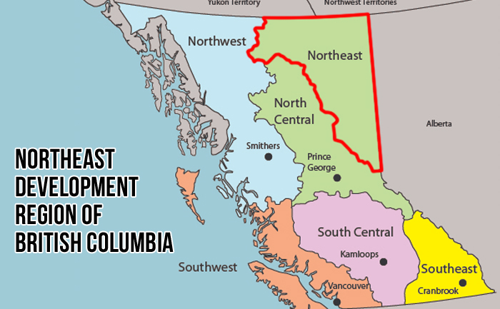 Northeast region of B.C.