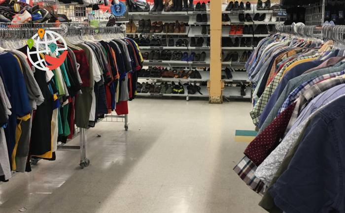 Second hand shops in Canada and CIS