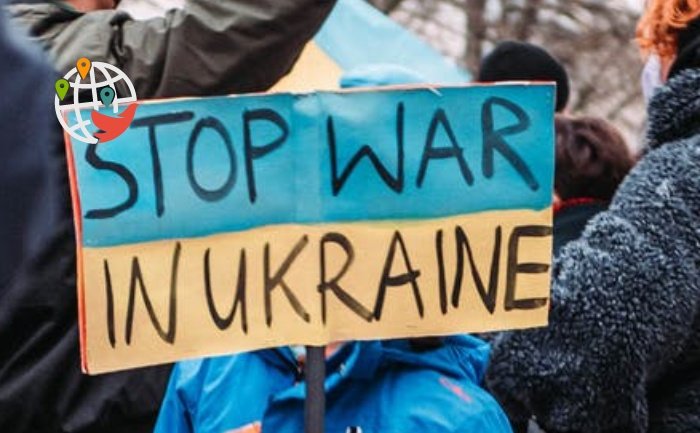 The square in front of the Russian consulate in Toronto was officially named after Ukraine