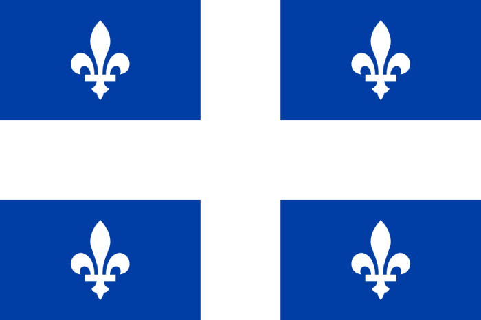 Bandiera del Quebec