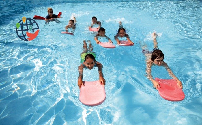 Children in Canada are taught to swim in order to survive