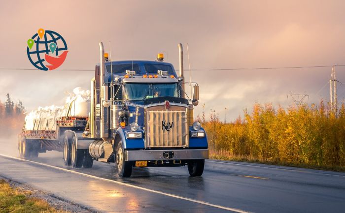 Praca jako kierowca ciężarówki w Kanadzie