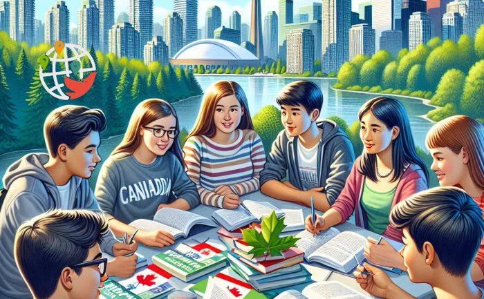 Spendd Summer to gpood use: language camp for teenagers in Canada