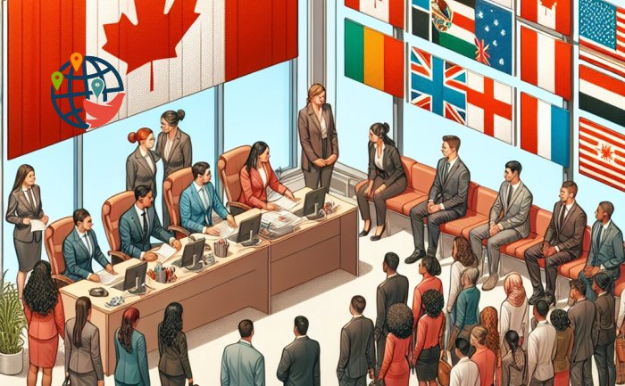O Canadá tem visto um aumento dramático no número de empregadores que contratam estrangeiros