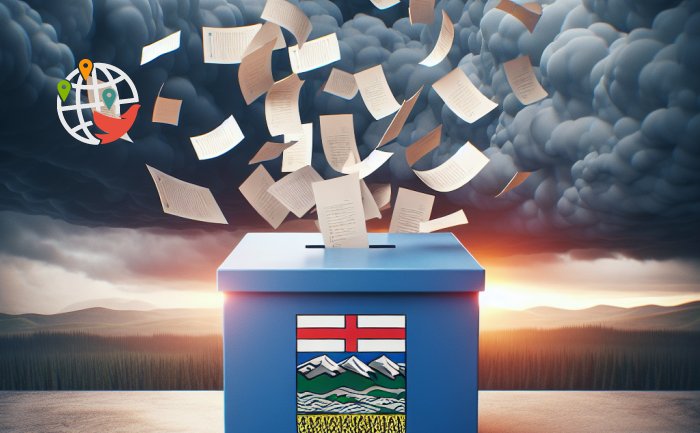 Alberta government holds referendum, results of which will not be considered