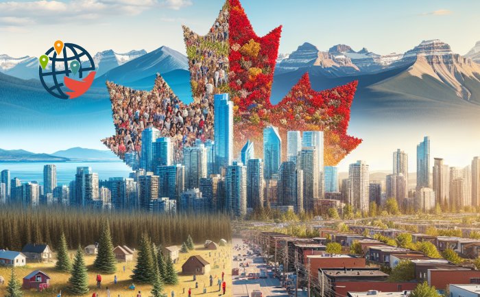 A população do Canadá está crescendo mais rápido do que nunca