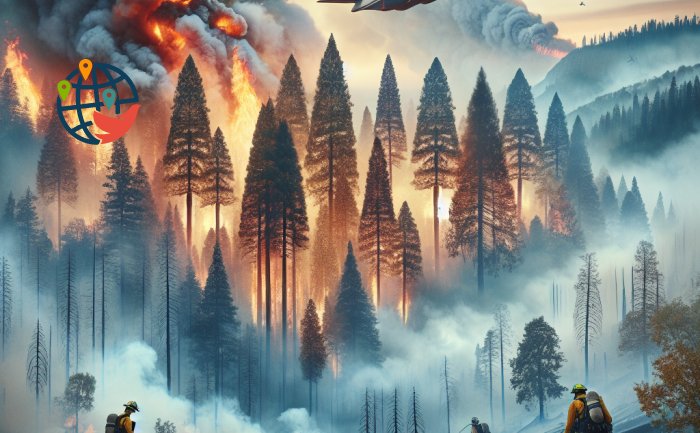 La noticia del año en Canadá fueron los devastadores incendios forestales