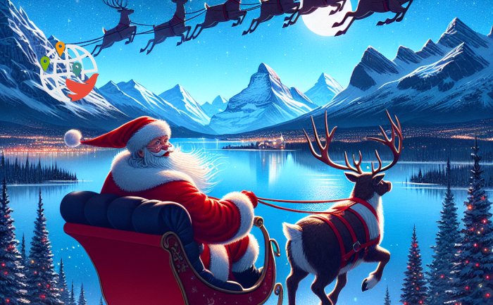 Санта-Клаус получил разрешение войти в воздушное пространство Канады