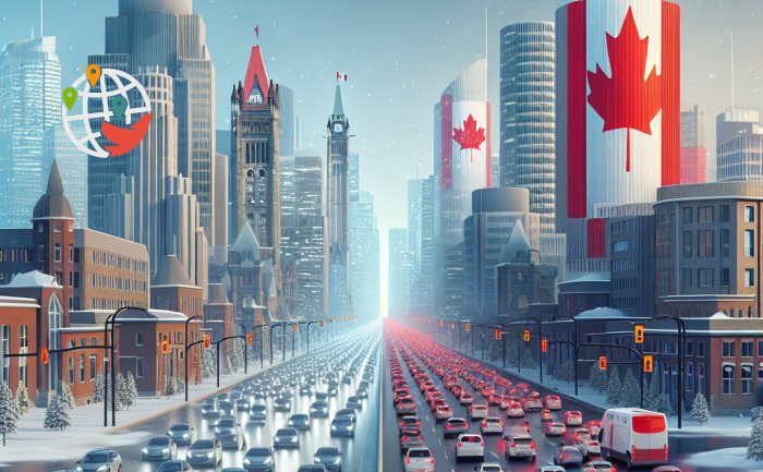 Опрос показал, как изменилось время поездок водителей в Канаде в 2023 году