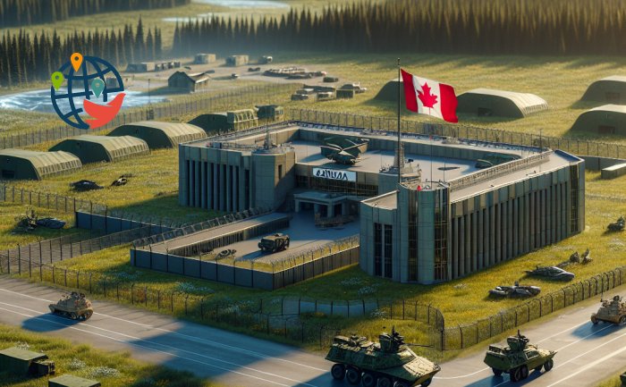Trabalhadores em bases militares canadenses entram em greve