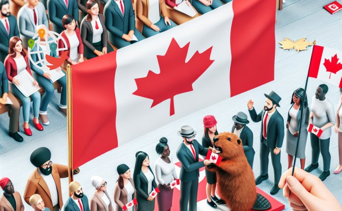 Mais de 300.000 pessoas obtiveram a cidadania canadense em 2023