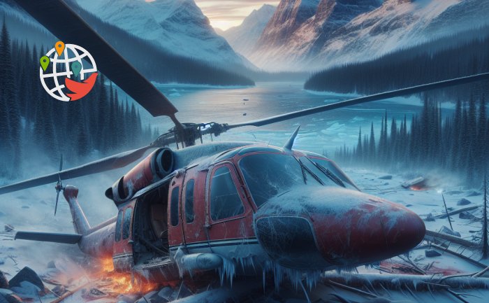 Tres personas mueren al estrellarse un helicóptero en la Columbia Británica