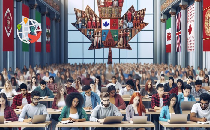 آیا دانشجویان بین المللی زیادی در کانادا وجود دارد؟