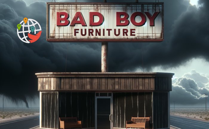 Известный мебельный магазин Bad Boy Furniture обанкротился