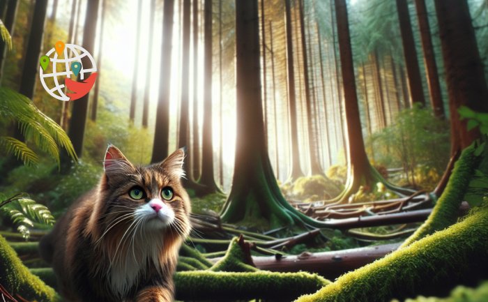 Лесные приключения кошки Софи: от потери до воссоединения вне всяких ожиданий