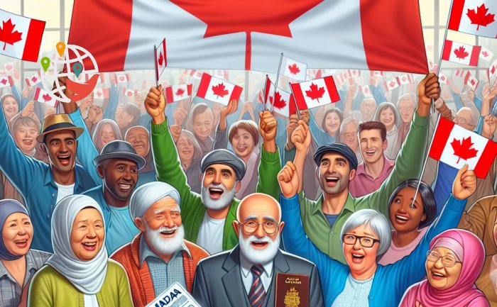 Иммиграция родителей, бабушек и дедушек в Канаду растет рекордными темпами