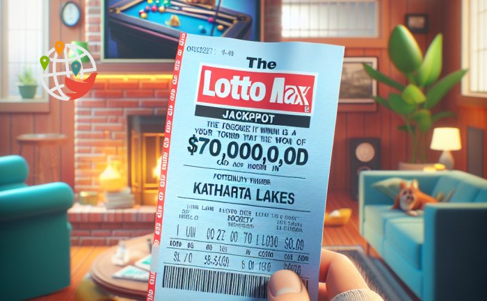 Билет на лотерею, выигравший 70 миллионов долларов, был продан в Онтарио