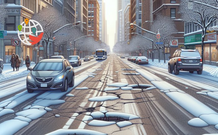 Состояние городских дорог в зимний период