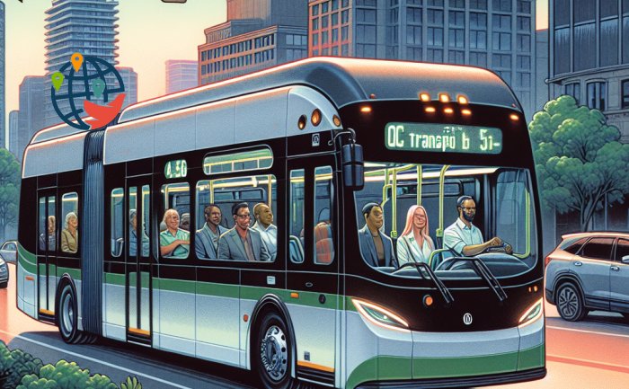 OC Transpo переходит на экологически чистые автобусы