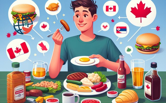 What food the typical Canadian eat