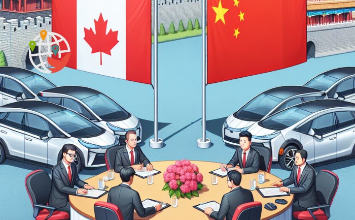 Канада обсуждает тарифы на китайские электромобили