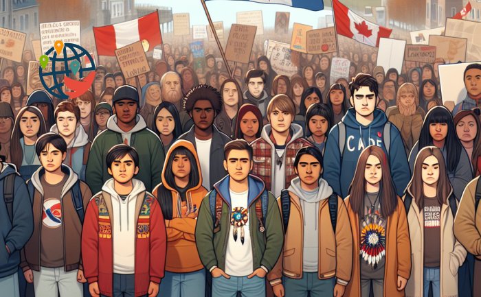 Билль 96 в Квебеке: коренные студенты Канады не желают учить французский