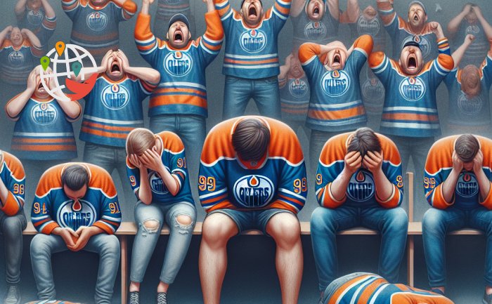 Хоккейные фанаты расстроены поражением любимой команды в Кубке Стэнли