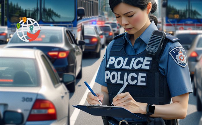 Полиция Ванкувера выписала сотни штрафов за нарушение правил движения