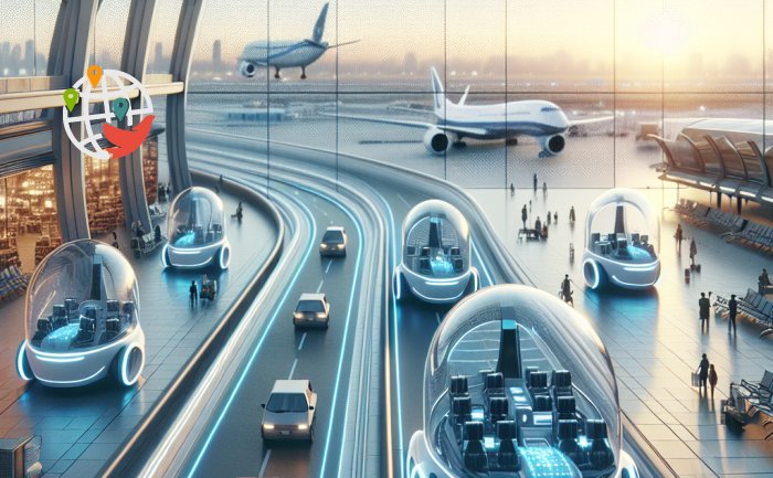 Автономными капсулами для пассажиров появятся в аэропорте Ванкувера