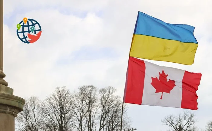 Vladimir Zelensky visitou o Canadá