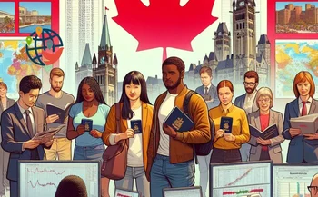 Foreigners get Canadian student visas and don