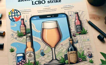 Новая интерактивная карта поможет найти алкоголь во время забастовки LCBO