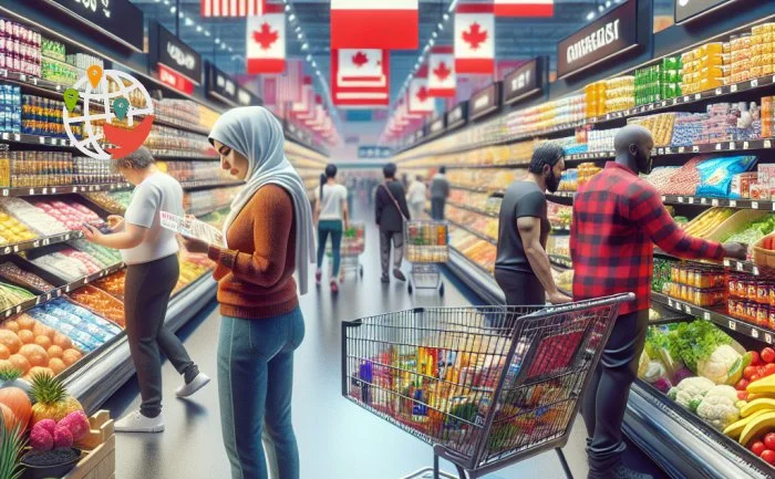 Dónde comprar comestibles en Canadá